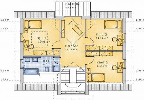 Giebelhaus 144 m² DG