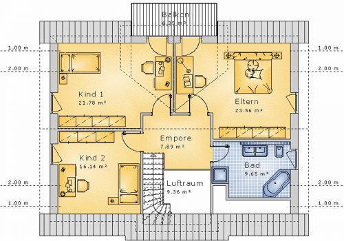 Giebelhaus 164 m² DG