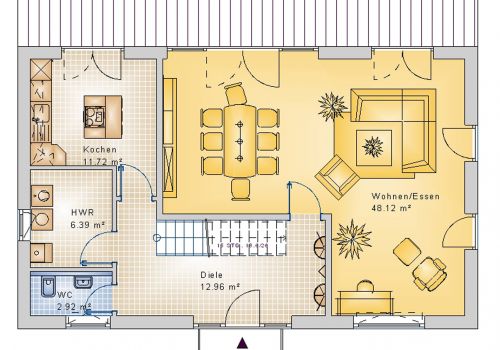 Stadthaus 164 m² EG