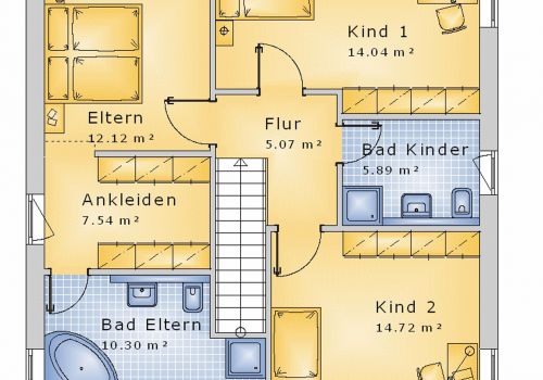 Stadtvilla 138 m² DG