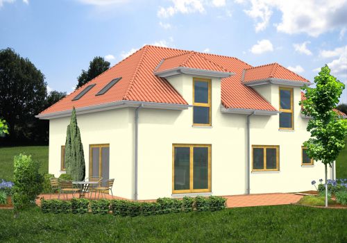 Stadtvilla 149 m² Ansicht 2