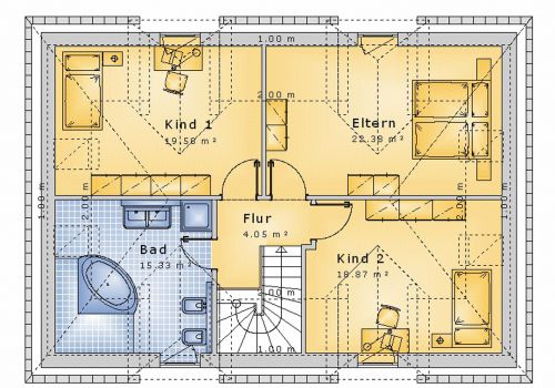 Stadtvilla 149 m² OG