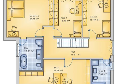 Stadtvilla 230 m² OG